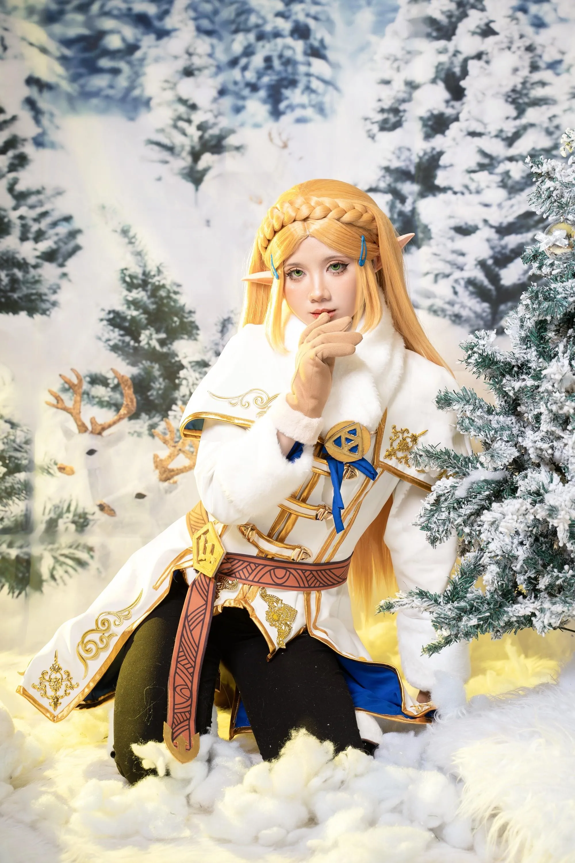 PoppaChan – NO.033 Zelda Winter Outfit [40P]插图5